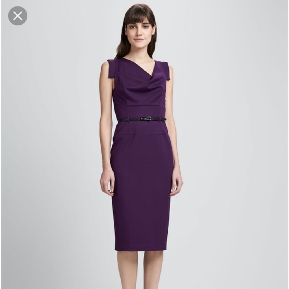 Black halo dress